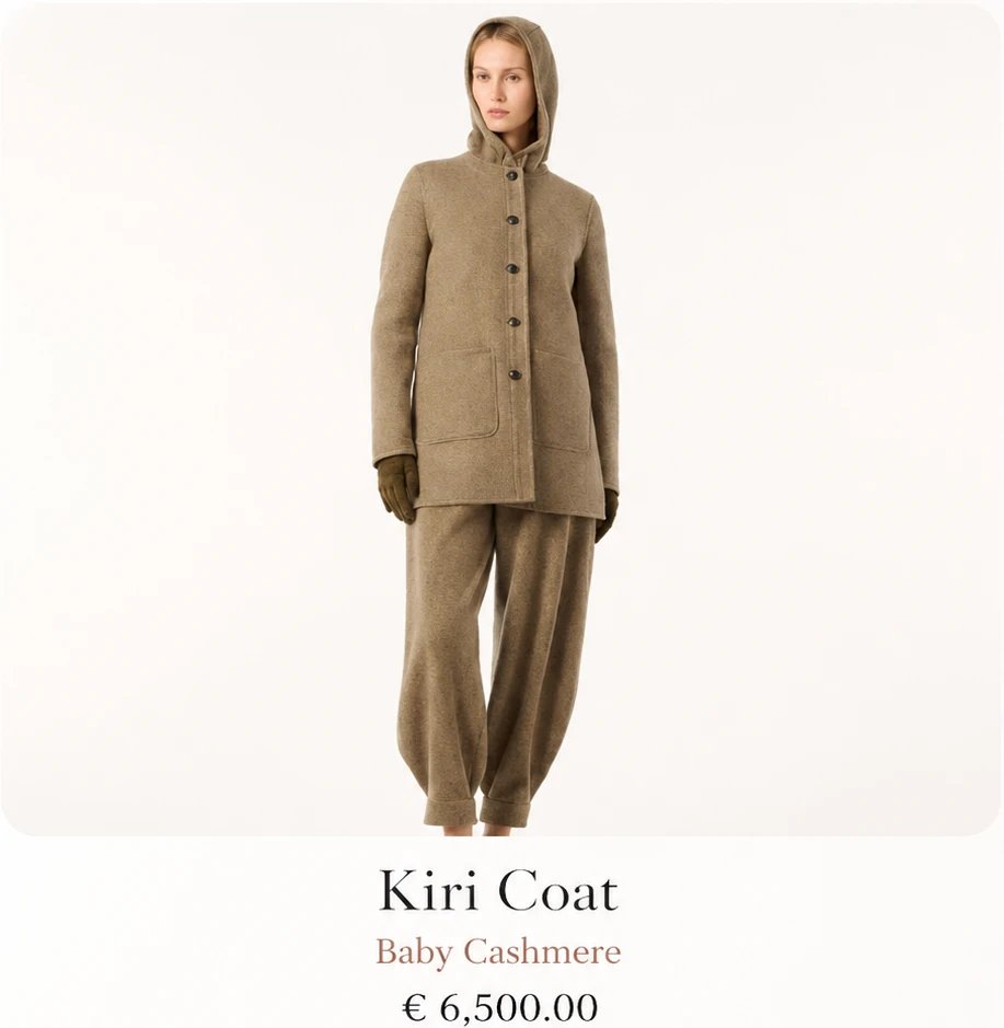 Luxury coat reference